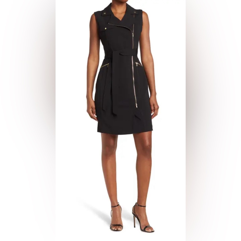 Calvin Klein Navy dress sleeveless Size Small